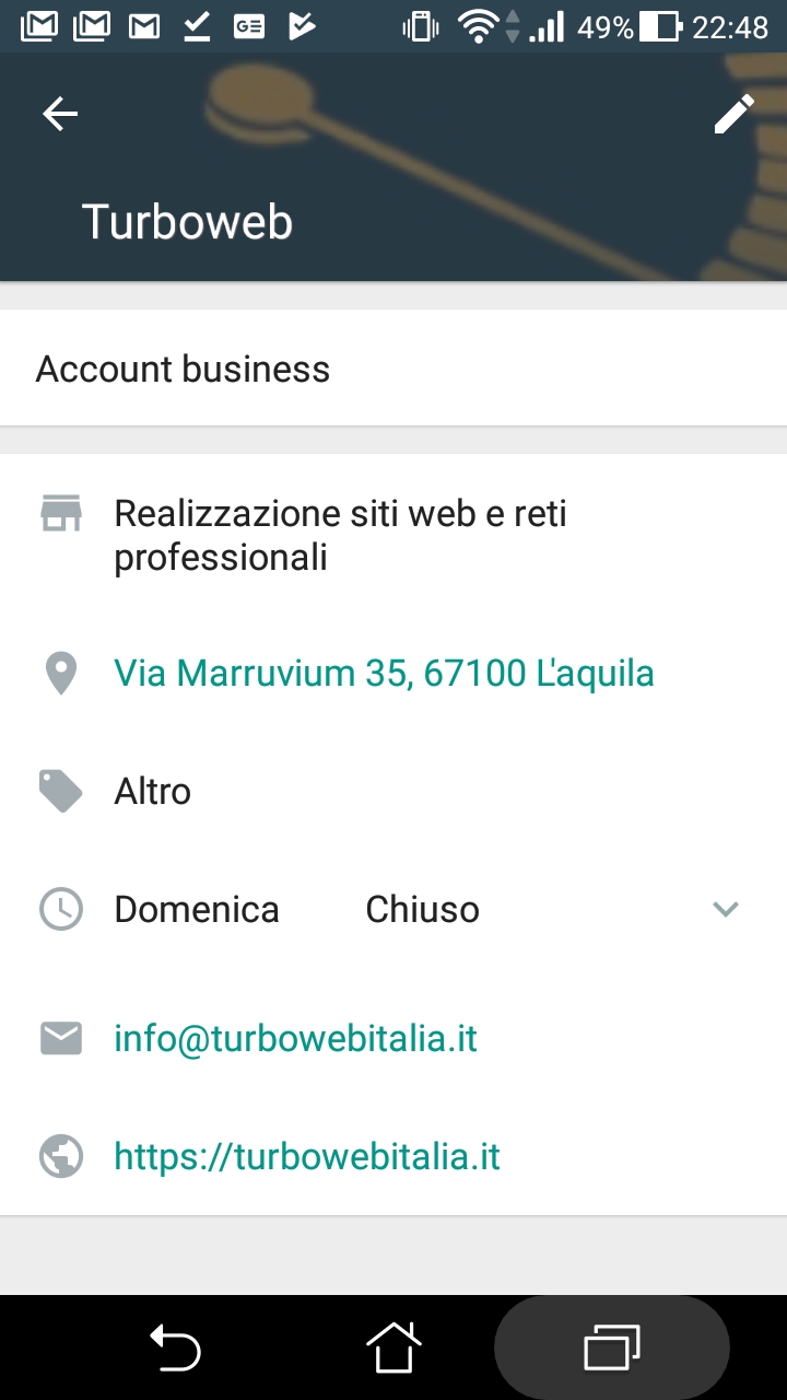 impostazioni attivita